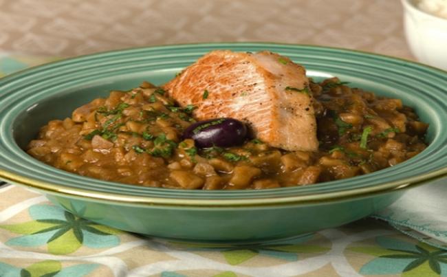 La carapulcra, un plato típicamente limeño.