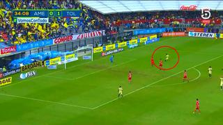 América vs. Toluca: Henry Martín y el gran remate para el 1-1 en el Estadio Azteca | VIDEO