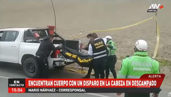 El cadáver de Luis Lupuche Silva fue hallado envuelto en una frazada en la zona conocida como Las Terrazas. (Foto: captura de video)