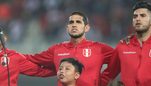 Abram-Zambrano, la dupla titular de Perú. Ambos juegan en Argentina. (Foto: Violeta Ayasta)