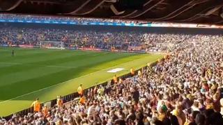 “Bartomeu, dimisión”: el pedido popular de los hinchas de Barcelona en el partido ante el Eibar | VIDEO