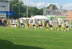 Carlos Ascues fue titular en la victoria del Wolfsburgo por 14-0