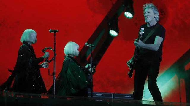 Roger Waters en el Monumental. (Foto: César Campos/ El Comercio)