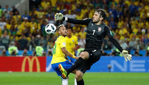 La selección de Brasil derrotó 2-0 a Serbia y clasificó a octavos de final del Mundial Rusial 2018. (Foto: Reuters).