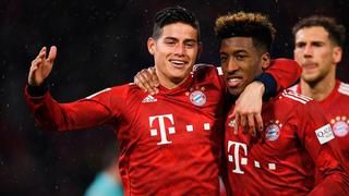 Bayern Múnich goleó 6-0 a Mainz por la fecha 26 de la Bundesliga con triplete de James Rodríguez | VIDEO