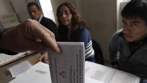 El jefe de la ONPE estimó que en las elecciones podrá verse la eficiencia de las leyes aprobadas en el marco de la reforma electoral. (Foto: Andina)
