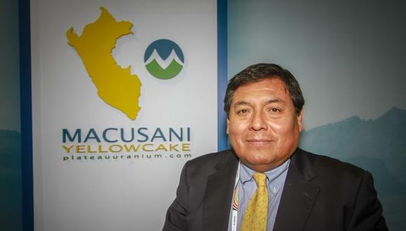 Ulises Solís, gerente general de Macusani Yellowcake, sostiene que Falchani sí es uno de los proyectos de litio más grandes del mundo (Foto: Macusani Yellowcake).