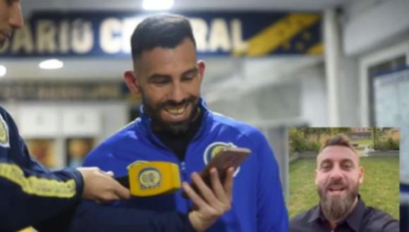 Carlos Tévez y De Rossi fueron compañeros Boca en el segundo semestre del 2019. (Foto: Rosario Central)