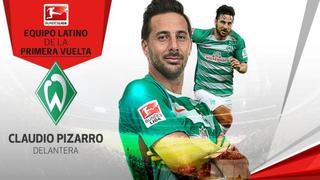 Claudio Pizarro incluido en once ideal latino de la Bundesliga