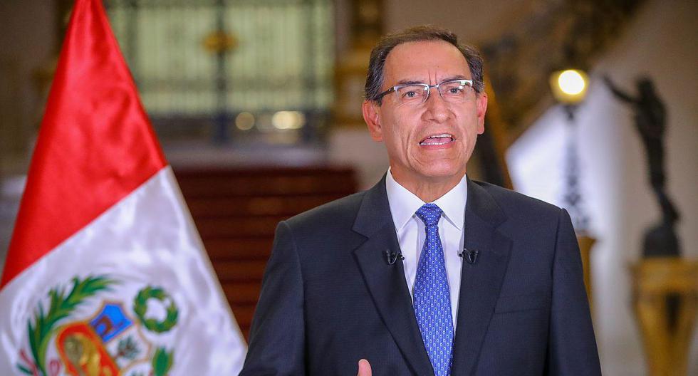 El presidente Martín Vizcarra anunció este domingo 16 de setiembre que se plantearía cuestión de confianza para que se apruebe los proyectos de reforma constitucional. (Foto: Difusión)