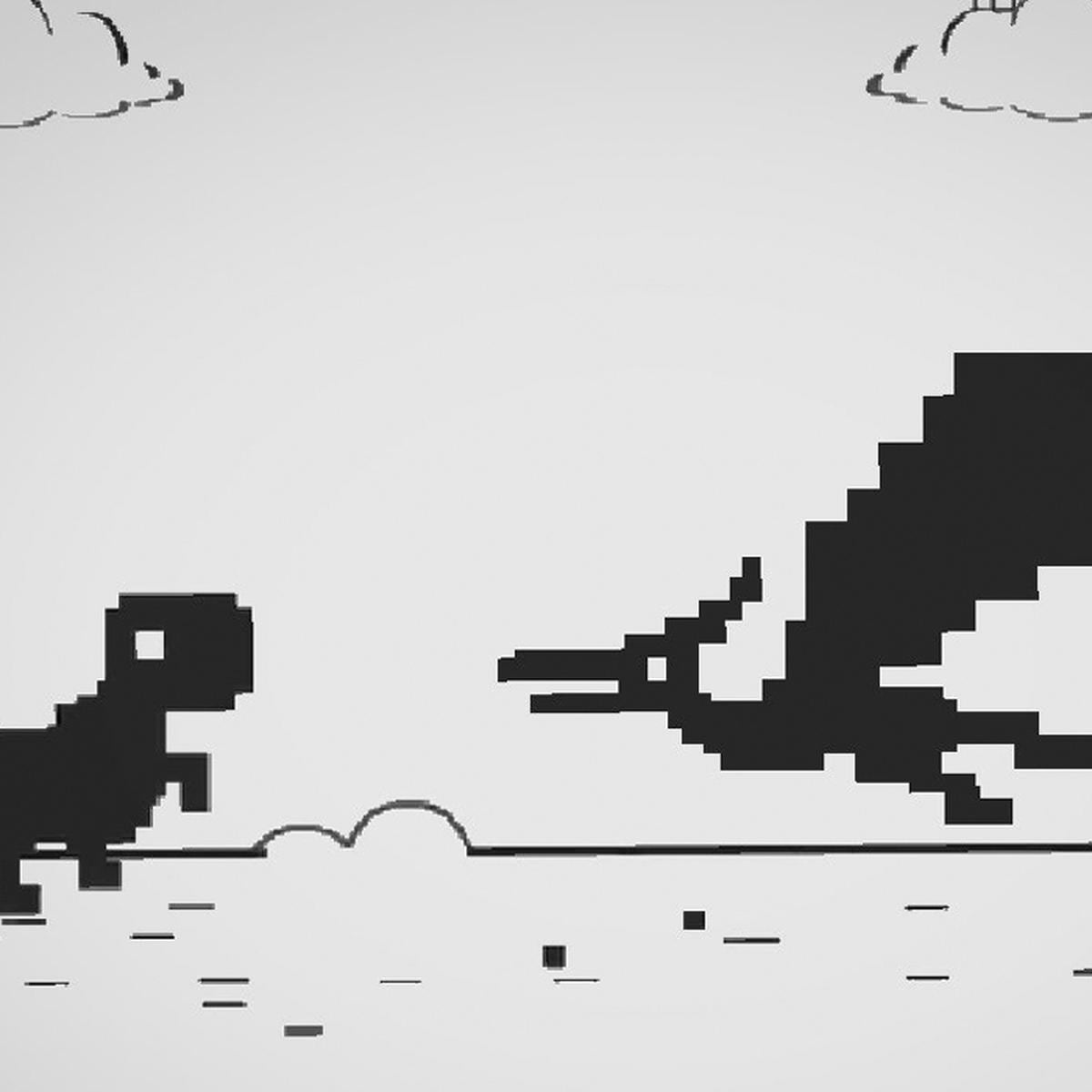 Игра в динозавра гугл. Dino t-Rex игра. Dino t-Rex Chrome. T-Rex Chrome Dino game. Динозаврик из гугла.