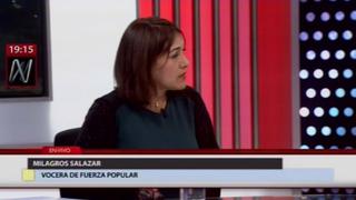 Salazar: "Vizcarra está yendo en contra de la propuesta que eligió el país"