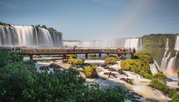 Las Cataratas de Iguazú son uno de los destinos internacionales a los que podrás acceder a un gran precio en este Cyber Wow.
