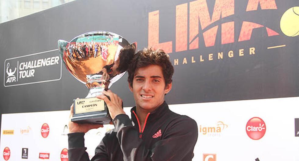 Christian Garín es el flamante campeón del Lima Challenger Copa Claro (Foto: cortesía)