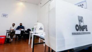 ONPE contabiliza el 100 % de actas de las elecciones internas partidarias