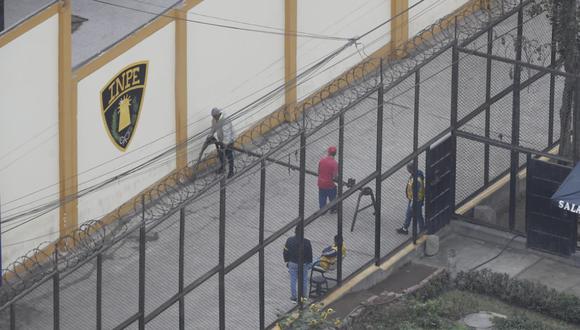 Luego de más de dos horas, la Policía Nacional logró controlar el motín en el penal de Luriganco. (Foto: César Campos/El Comercio)