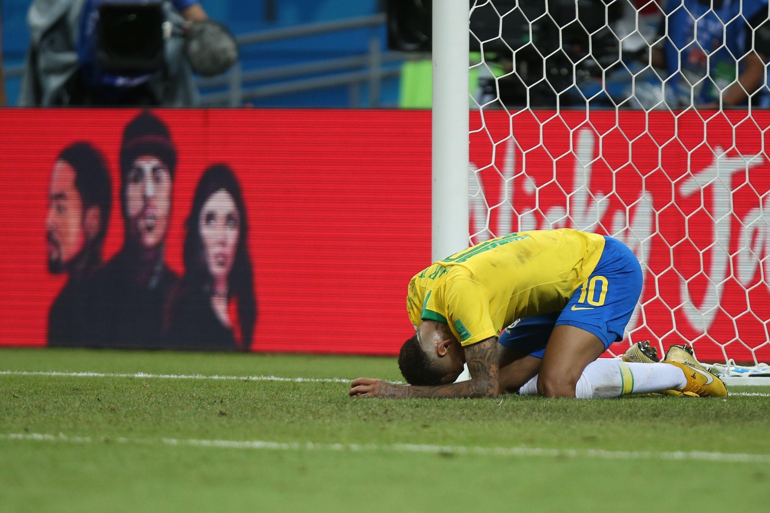 Brasil vs. Bélgica: Neymar y toda la 'Canarinha' rompieron en llanto tras eliminación en cuartos de final del Mundial Rusia 2018. (Foto:)
