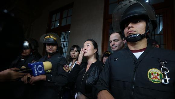 Keiko Fujimori había solicitado que se anule la prisión preventiva por 36 meses que se dictó en su contra en el marco del Caso Odebrecht.