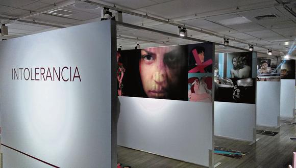 "Intolerancia", se podrá visitar hasta el 27 de setiembre en el Centro Cultural de la Universidad de Lima.