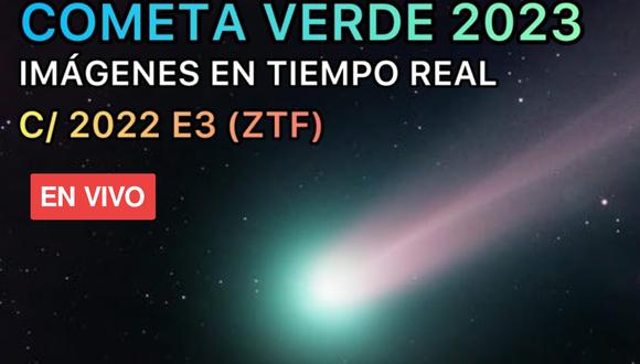 Cometa Verde - 2023 EN VIVO y ONLINE | Fecha, hora y dónde lo puedo ver en Perú. FOTO: Captura