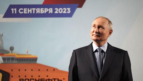 El presidente ruso, Vladimir Putin. (Foto de Alexei Danichev / POOL / AFP)