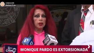 Monique Pardo denuncia ser víctima de extorsión, delincuentes le exigen un millón de dólares
