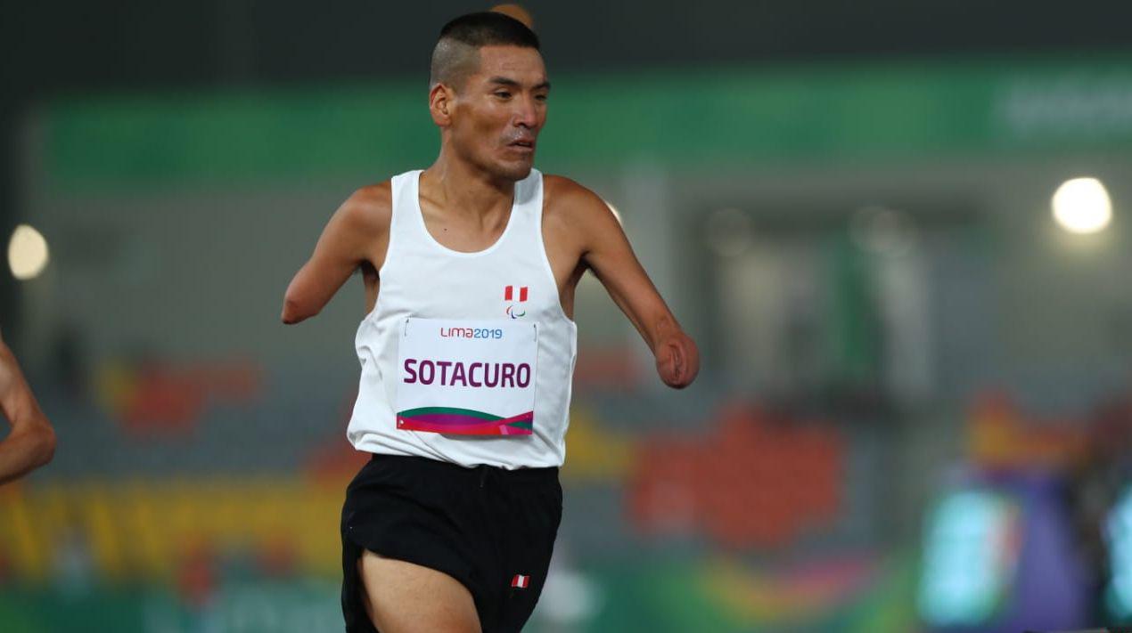 Parapanamericanos Lima 2019: Efraín Sotacuro ganó medalla de plata en competencia de 1500 metros (Foto: Alessandro Currarino)