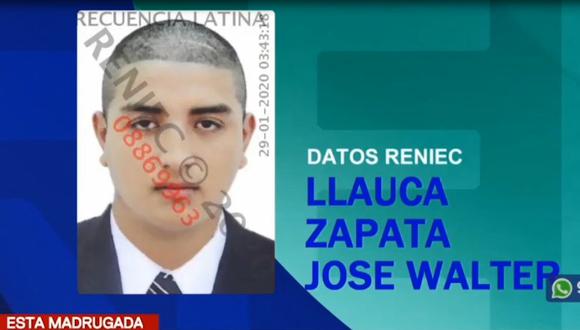 Jose Walter Llauca Zapata ha sido denunciado hasta en diez oportunidades por violencia física. (Captura: Latina)