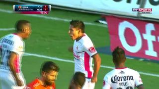 Raúl Ruidíaz anotó para Monarcas Morelia y celebró con Polo