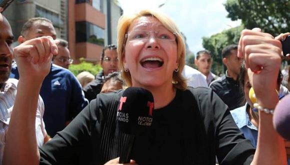 Luisa Ortega Díaz fue destituida por la Asamblea Constituyente. (Foto: AFP)