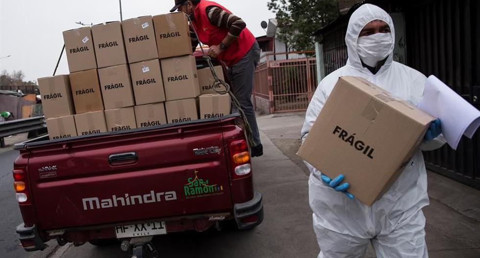 Coronavirus en Chile | Ultimas noticias | Último minuto: reporte de infectados y muertos | sábado 30 de mayo del 2020 | Covid-19. (Foto: EFE/ Alberto Valdés).
