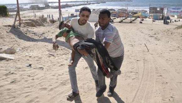 Gaza: los dramáticos esfuerzos por salvar a niños heridos