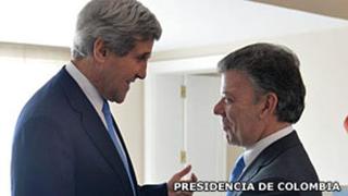 John Kerry: "EE.UU. respalda el proceso de paz de Colombia"