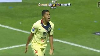 América vs. Puebla: Anderson Santamaría cometió el penal para el gol de Cecilio Domínguez | VIDEO