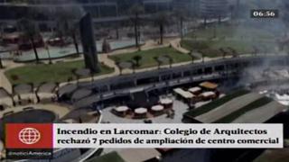 Larcomar: ampliación fue rechazada por Colegio de Arquitectos