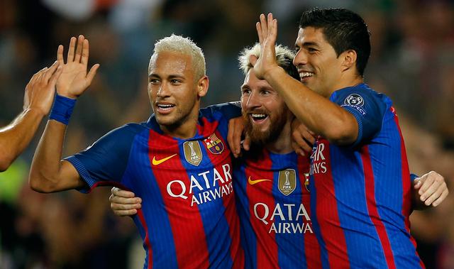 Messi, Suárez y Neymar conformaron un grupo temible en ofensiva en el Barcelona | Foto: Reuters/AFP/AP/EFE