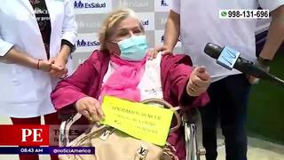 Doctora de 73 años supera la COVID-19 tras estar internada durante tres meses 