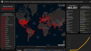 Mapa del coronavirus EN VIVO, hoy jueves 25 de junio del 2020: número de muertos e infectados 