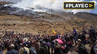 Así fue el segundo día de protestas contra Las Bambas [VIDEO]