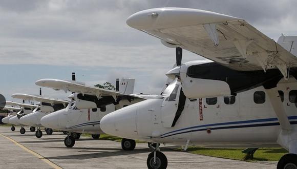 Flota de aviones se suma a la ayuda cívica en Loreto