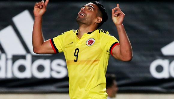 Falcao máximo goleador en la historia de Colombia. (Foto: AFP)