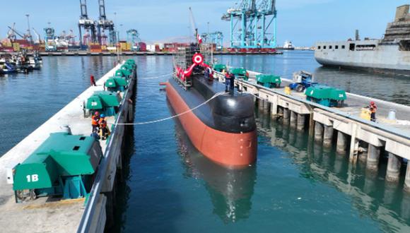 La modernización del B.A.P. “Chipana” se enmarca en el proyecto de inversión “Recuperación de la capacidad submarina en el teatro de operaciones marítimas” | Foto: Marina de Guerra