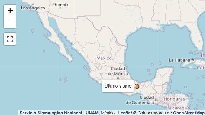 Sismos reportados durante la madrugada del domingo 22 de diciembre.