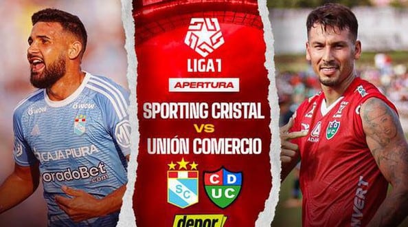 Sporting Cristal vs Comercio EN VIVO vía Liga 1 MAX y DIRECTV: minuto a minuto