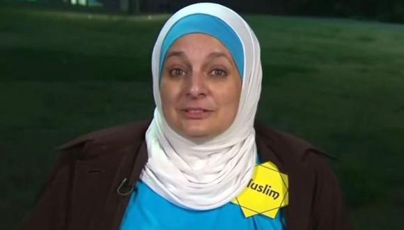 Expulsan a musulmana que protestó en silencio en mitin de Trump