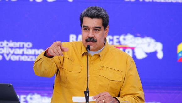 Nicolás Maduro durante una conferencia de prensa en Caracas (Venezuela). (Foto: EFE/ Prensa Miraflores).