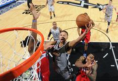 NBA: San Antonio Spurs se lleva buena victoria ante Wizards