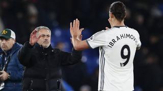 José Mourinho lamentó la partida de Zlatan Ibrahimovic a la MLS