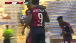 Gol de Gianluca Lapadula: anotó de penal en el Cagliari vs. Perugia en Copa Italia | VIDEO
