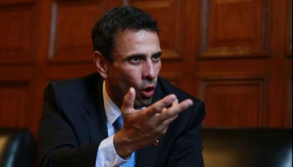 Henrique Capriles: "Un estallido social acabaría con Venezuela"